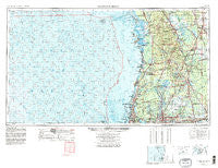 Tarpon Springs Florida Historical topographic map, 1:250000 scale, 1 X 2 Degree, Year 1955