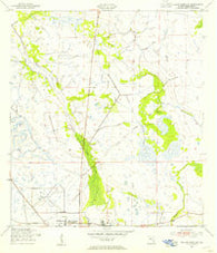 Taylor Creek SE Florida Historical topographic map, 1:24000 scale, 7.5 X 7.5 Minute, Year 1953