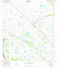 Taylor Creek SW Florida Historical topographic map, 1:24000 scale, 7.5 X 7.5 Minute, Year 1953