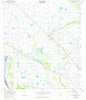 Taylor Creek SW Florida Historical topographic map, 1:24000 scale, 7.5 X 7.5 Minute, Year 1953