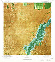 Taylor Slough Florida Historical topographic map, 1:24000 scale, 7.5 X 7.5 Minute, Year 1972