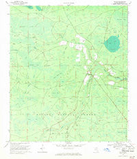 Taylor Florida Historical topographic map, 1:24000 scale, 7.5 X 7.5 Minute, Year 1969