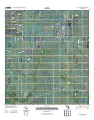 Taylor Creek NW Florida Historical topographic map, 1:24000 scale, 7.5 X 7.5 Minute, Year 2012