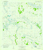 Telegraph Swamp NE Florida Historical topographic map, 1:24000 scale, 7.5 X 7.5 Minute, Year 1956