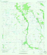 Telegraph Swamp SE Florida Historical topographic map, 1:24000 scale, 7.5 X 7.5 Minute, Year 1957