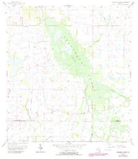 Telegraph Swamp Florida Historical topographic map, 1:24000 scale, 7.5 X 7.5 Minute, Year 1956