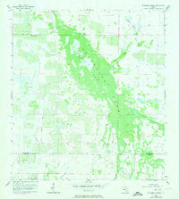Telegraph Swamp Florida Historical topographic map, 1:24000 scale, 7.5 X 7.5 Minute, Year 1956