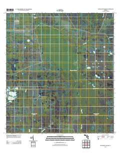 Telegraph Swamp Florida Historical topographic map, 1:24000 scale, 7.5 X 7.5 Minute, Year 2012