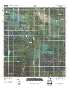 Telegraph Swamp NE Florida Historical topographic map, 1:24000 scale, 7.5 X 7.5 Minute, Year 2012
