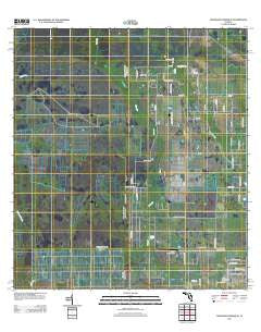 Telegraph Swamp SE Florida Historical topographic map, 1:24000 scale, 7.5 X 7.5 Minute, Year 2012