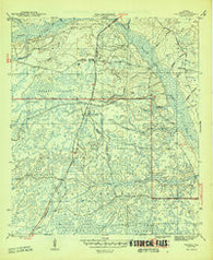 Telogia Florida Historical topographic map, 1:31680 scale, 7.5 X 7.5 Minute, Year 1946