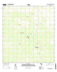 Thompson Pine Island Florida Current topographic map, 1:24000 scale, 7.5 X 7.5 Minute, Year 2015