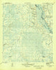 Thousand Yard Bay Florida Historical topographic map, 1:31680 scale, 7.5 X 7.5 Minute, Year 1945