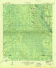 Thousand Yard Bay Florida Historical topographic map, 1:31680 scale, 7.5 X 7.5 Minute, Year 1945