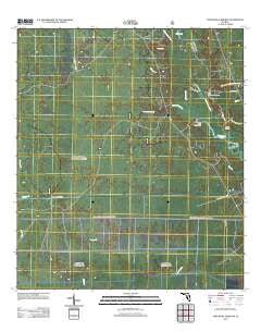 Thousand Yard Bay Florida Historical topographic map, 1:24000 scale, 7.5 X 7.5 Minute, Year 2012