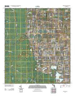 Tidewater Florida Historical topographic map, 1:24000 scale, 7.5 X 7.5 Minute, Year 2012