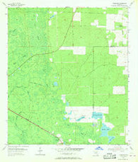 Tidewater Florida Historical topographic map, 1:24000 scale, 7.5 X 7.5 Minute, Year 1955
