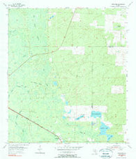 Tidewater Florida Historical topographic map, 1:24000 scale, 7.5 X 7.5 Minute, Year 1955