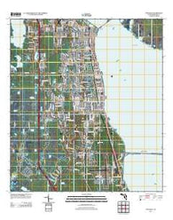 Titusville Florida Historical topographic map, 1:24000 scale, 7.5 X 7.5 Minute, Year 2012