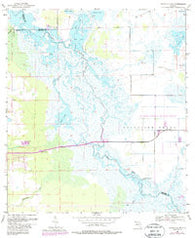 Titusville SW Florida Historical topographic map, 1:24000 scale, 7.5 X 7.5 Minute, Year 1953