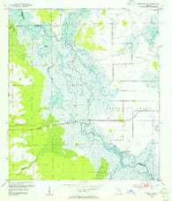 Titusville SW Florida Historical topographic map, 1:24000 scale, 7.5 X 7.5 Minute, Year 1953