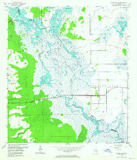Titusville SW Florida Historical topographic map, 1:24000 scale, 7.5 X 7.5 Minute, Year 1953