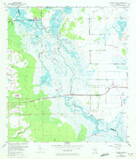 Titusville SW Florida Historical topographic map, 1:24000 scale, 7.5 X 7.5 Minute, Year 1953