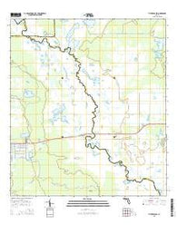 Titusville SW Florida Current topographic map, 1:24000 scale, 7.5 X 7.5 Minute, Year 2015