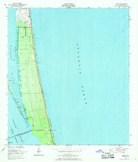 Tropic Florida Historical topographic map, 1:24000 scale, 7.5 X 7.5 Minute, Year 1949