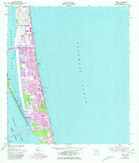 Tropic Florida Historical topographic map, 1:24000 scale, 7.5 X 7.5 Minute, Year 1949