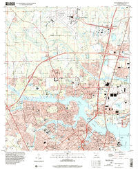Trout River Florida Historical topographic map, 1:24000 scale, 7.5 X 7.5 Minute, Year 1994