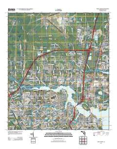 Trout River Florida Historical topographic map, 1:24000 scale, 7.5 X 7.5 Minute, Year 2012