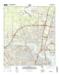 Trout River Florida Current topographic map, 1:24000 scale, 7.5 X 7.5 Minute, Year 2015