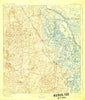 Tsala Apopka Florida Historical topographic map, 1:62500 scale, 15 X 15 Minute, Year 1895