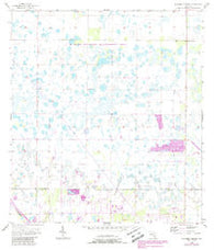 Tuckers Corner Florida Historical topographic map, 1:24000 scale, 7.5 X 7.5 Minute, Year 1957