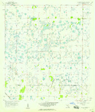 Tuckers Corner Florida Historical topographic map, 1:24000 scale, 7.5 X 7.5 Minute, Year 1957