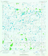 Tuckers Corner Florida Historical topographic map, 1:24000 scale, 7.5 X 7.5 Minute, Year 1957