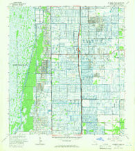University Park Florida Historical topographic map, 1:24000 scale, 7.5 X 7.5 Minute, Year 1962
