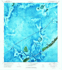 Upper Matecumbe Key Florida Historical topographic map, 1:24000 scale, 7.5 X 7.5 Minute, Year 1971