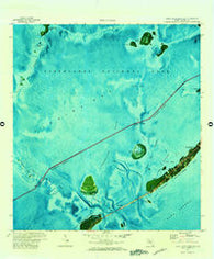 Upper Matecumbe Key Florida Historical topographic map, 1:24000 scale, 7.5 X 7.5 Minute, Year 1971