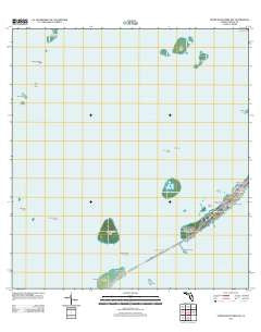 Upper Matecumbe Key Florida Historical topographic map, 1:24000 scale, 7.5 X 7.5 Minute, Year 2012