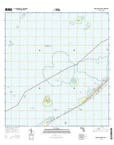 Upper Matecumbe Key Florida Current topographic map, 1:24000 scale, 7.5 X 7.5 Minute, Year 2015