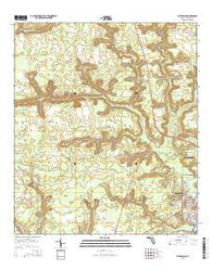 Valparaiso Florida Current topographic map, 1:24000 scale, 7.5 X 7.5 Minute, Year 2015