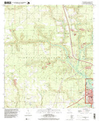 Valparaiso Florida Historical topographic map, 1:24000 scale, 7.5 X 7.5 Minute, Year 1994