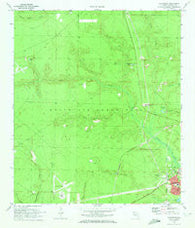 Valparaiso Florida Historical topographic map, 1:24000 scale, 7.5 X 7.5 Minute, Year 1970