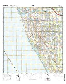 Venice Florida Current topographic map, 1:24000 scale, 7.5 X 7.5 Minute, Year 2015