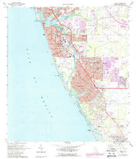 Venice Florida Historical topographic map, 1:24000 scale, 7.5 X 7.5 Minute, Year 1973