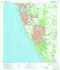 Venice Florida Historical topographic map, 1:24000 scale, 7.5 X 7.5 Minute, Year 1973