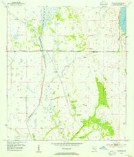 Venus NW Florida Historical topographic map, 1:24000 scale, 7.5 X 7.5 Minute, Year 1953