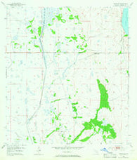 Venus NW Florida Historical topographic map, 1:24000 scale, 7.5 X 7.5 Minute, Year 1953